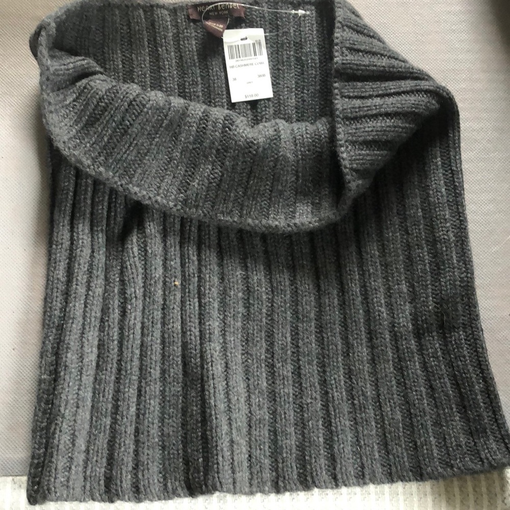 Henri Bendel cashmere neck cowl